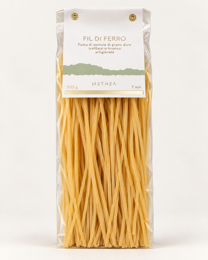 METHEA FOOD – PASTA FIL DI FERRO TRAFILATA AL BRONZO