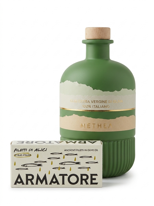 METHEA GOLD & ALICI ARMATORE - Scatola Gourmet da 12 bottiglie