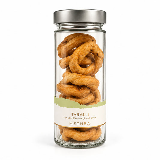 METHEA FOOD: TARALLI CON OLIO EXTRAVERGINE DI OLIVA METHEA